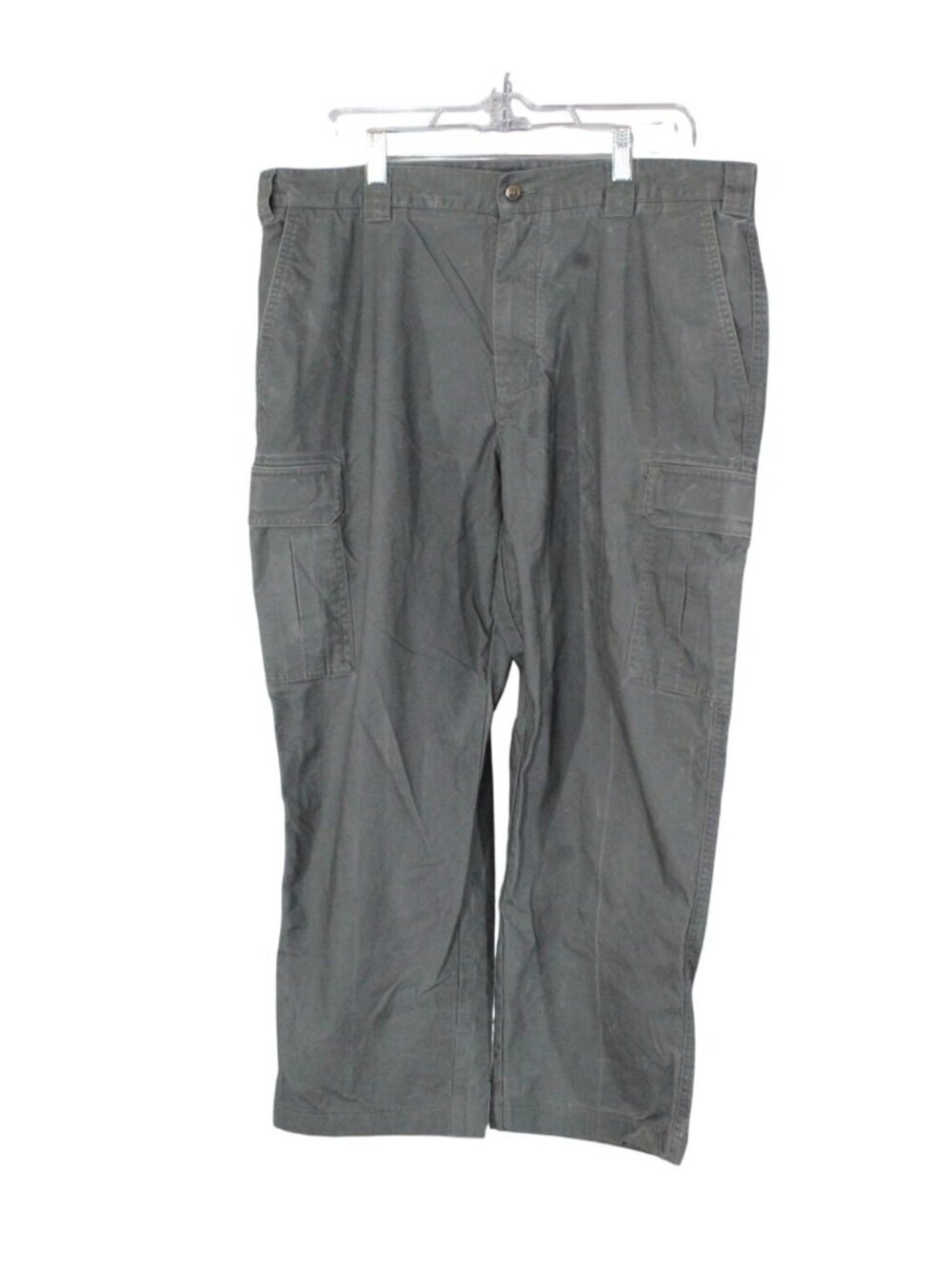 LL Bean Tropic Weight Cargo Pants Classic Fit Gray Casual Utility 36x29